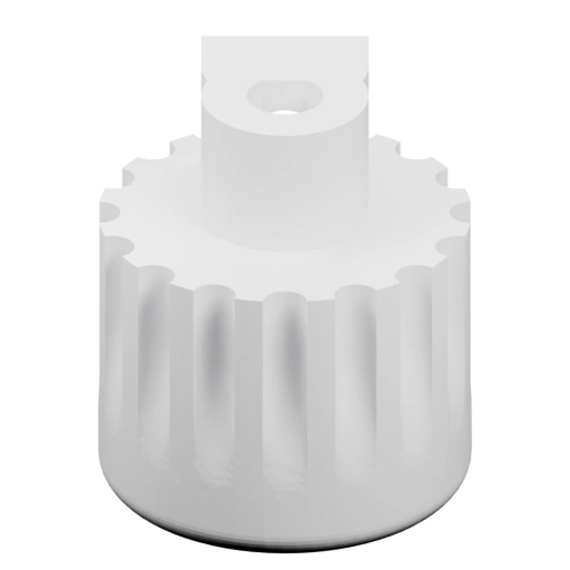 Зубчатый винт с центральным отверстием