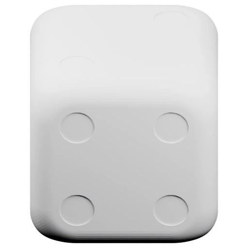 Игральная кость с точками