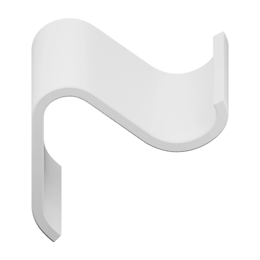 Изогнутый пластиковый элемент