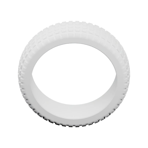 Колесный обод с рифленой поверхностью