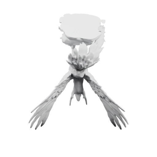 Симметричный объект с расширяющимися концами