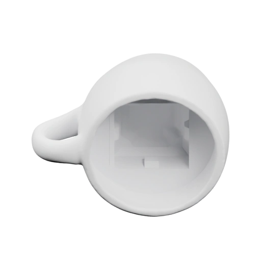 Кружка с ручкой