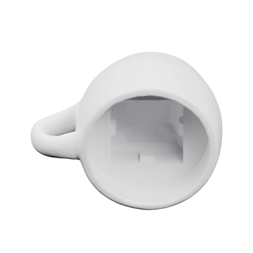 Кружка с ручкой