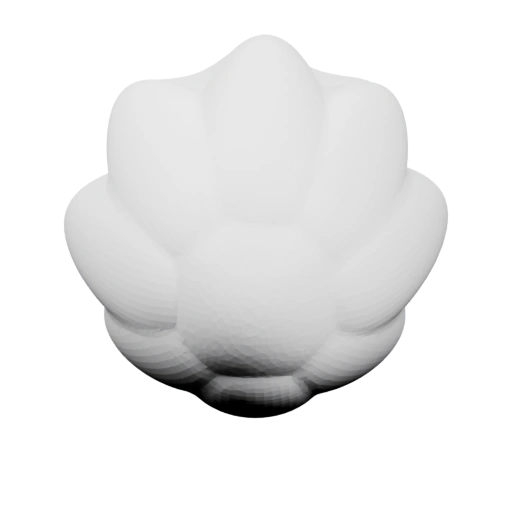 Симметричная 3D модель