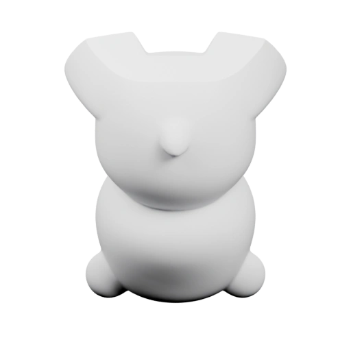 Сидящий мишка