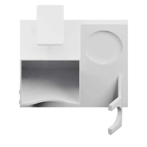 Модульный элемент с отверстиями и выступами