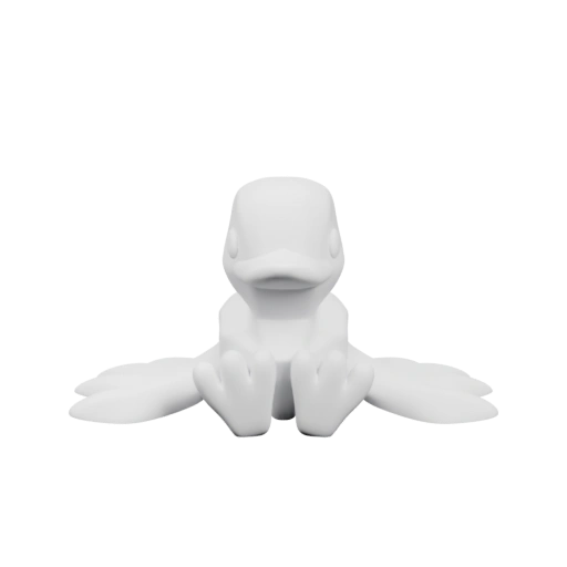 Плавник с упрощённой формой