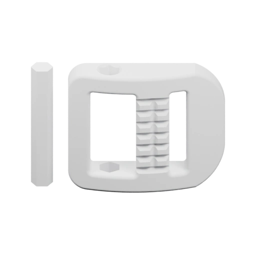 Модуль с отверстиями и рифленой поверхностью