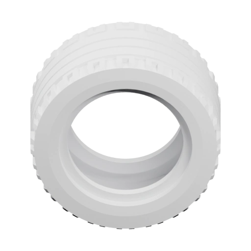 Колесо с рифленой поверхностью