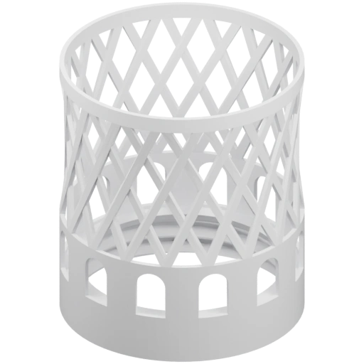 Решетчатая цилиндрическая корзина