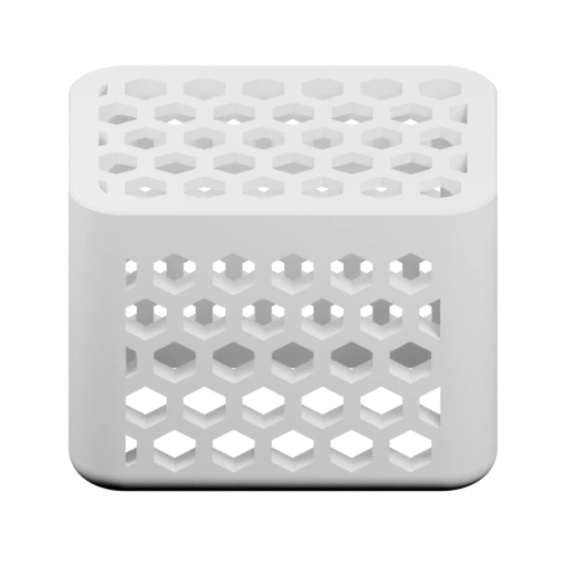 Решетчатый блок с гексагональными отверстиями