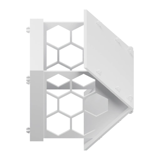 Модуль с отверстиями и выступами