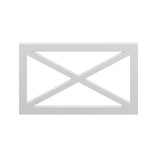 Решетчатый элемент с пересекающимися балками