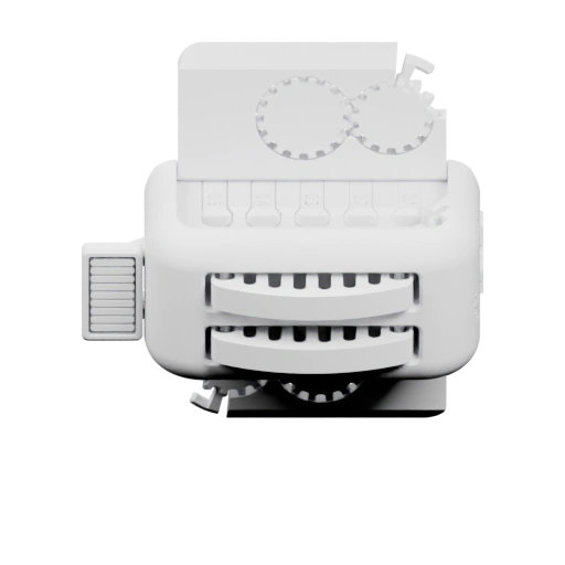 Устройство с кнопками и вентиляционными решетками