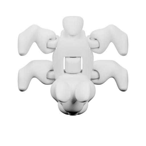 робота с восемью ногами