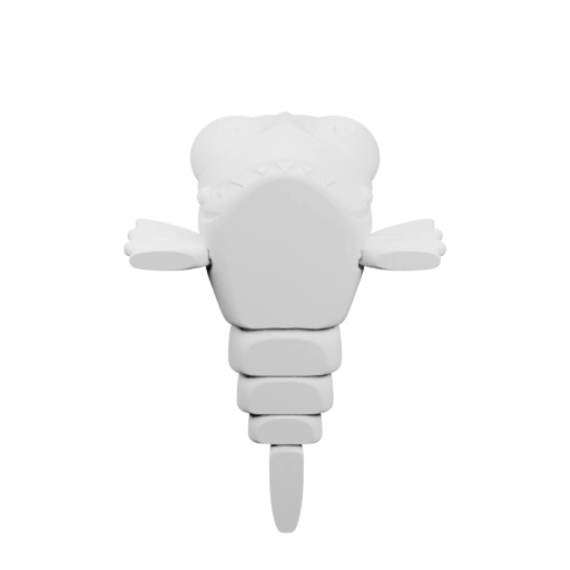 Скульптурный объект с симметричной формой