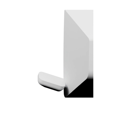 Стена с выступом