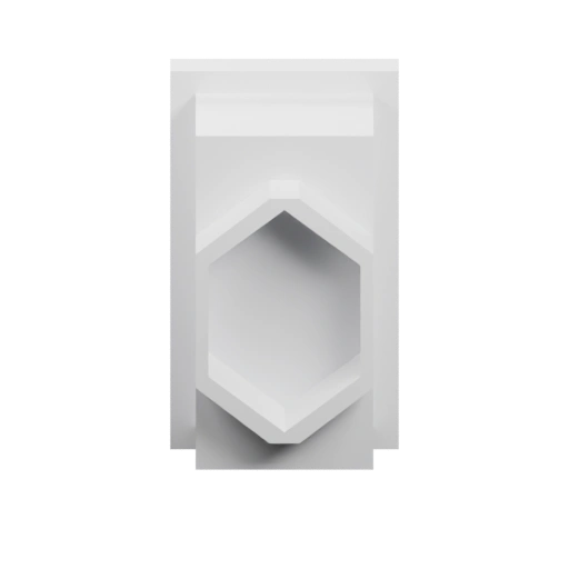 Стена с геометрическим узором