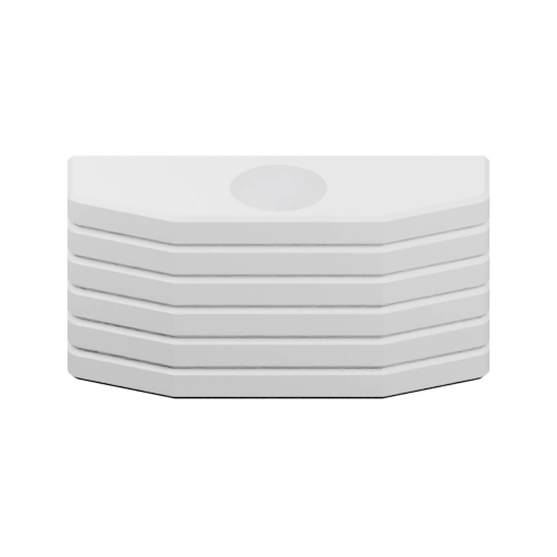 Стеклянная стопка с круглым отверстием