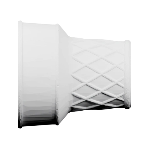 Фильтр с ромбовидной структурой