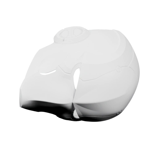 Современный футуристический шлем