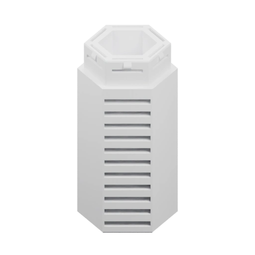 Цилиндрический блок с решеткой