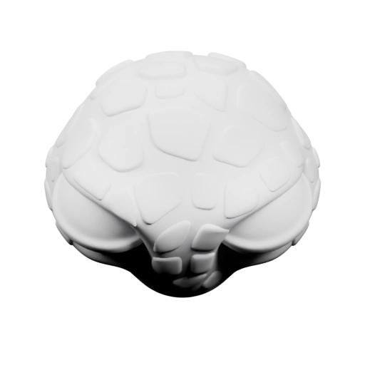 Гладкий шар с рельефным узором