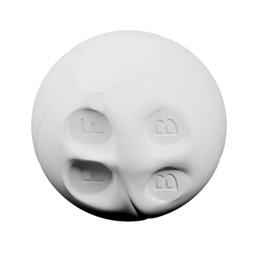 Сферическая форма с четырьмя отверстиями