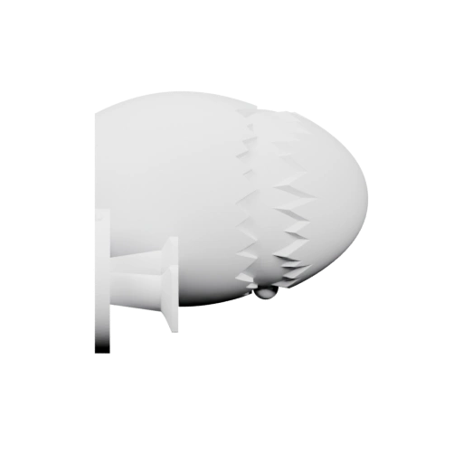 Шар с рельефным узором