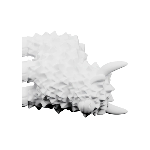 Шипастый объект с выступами