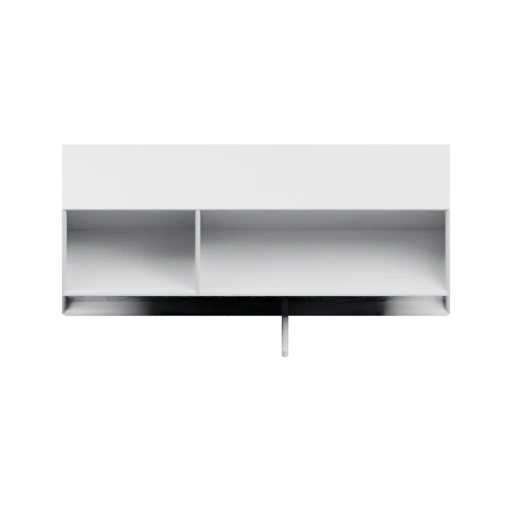 Узкий двухсекционный шкаф