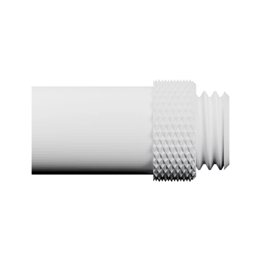 Штуцер с резьбой и текстурой