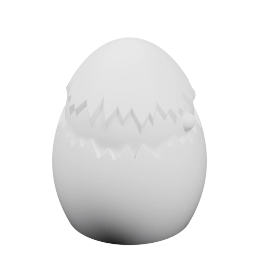 Яйцевидный объект с рельефным узором