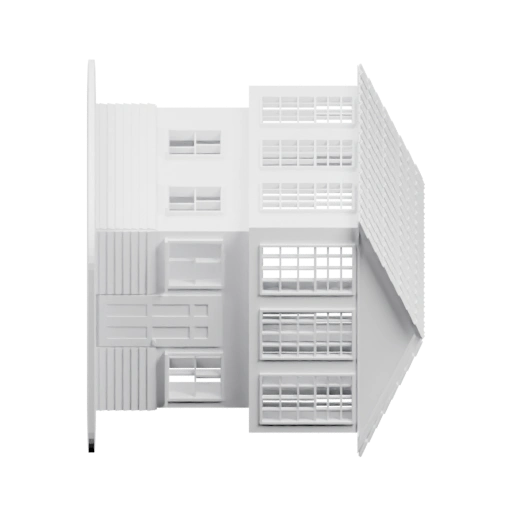 дома с внутренними помещениями