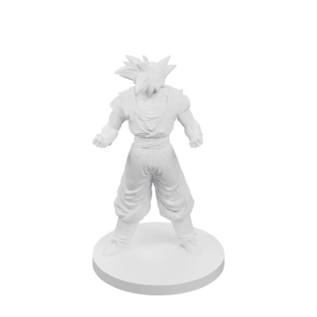 Детализированная фигурка героя в боевой позе