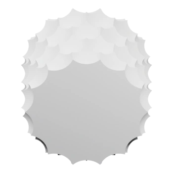 Кашпо с волнистой фактурой по окружности