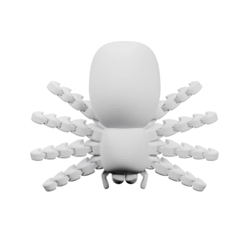 Сегментированная фигурка паука, старая версия