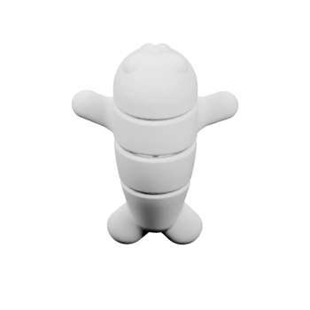 Милый персонаж‑тюлень в стоячей позе, подходит для декора или коллекции