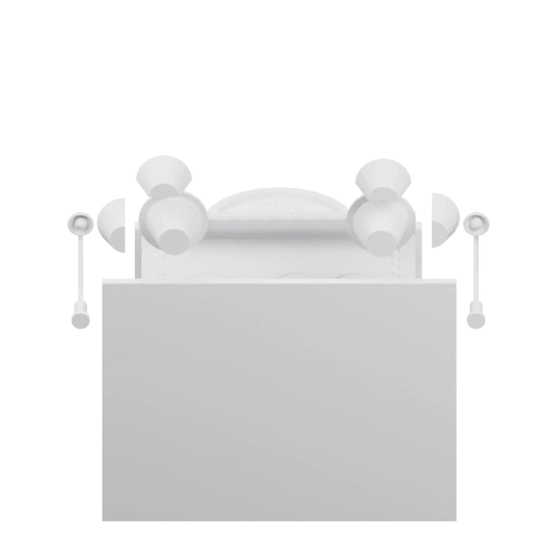 Большеголовая фигурка с палкой