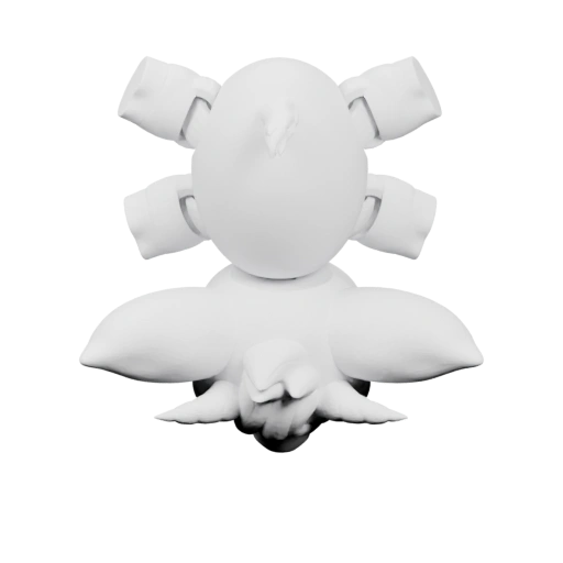 Литник деталей модели бомбардировщика