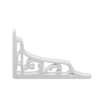 Правый кронштейн с ребрами жёсткости для монтажа