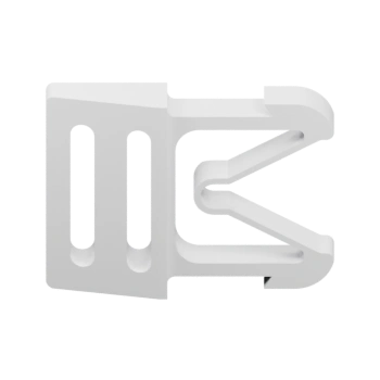 Ответная часть пряжки с зубцом и направляющими прорезями