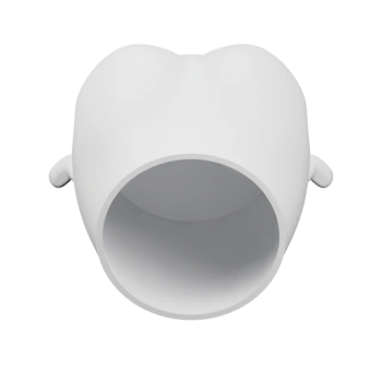 Кашпо округлой формы с боковыми выступами