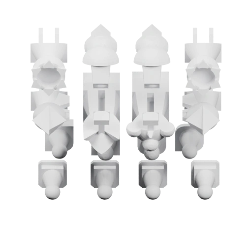 Ажурная сфера из изогнутых лент