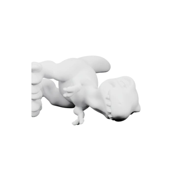 Декоративная фигурка динозавра с крупной головой и телом