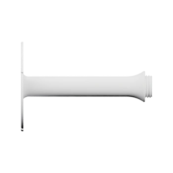 Нижняя часть детали с фланцем и шейкой