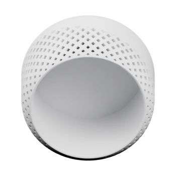 Кашпо с сетчатой текстурой и плавной формой