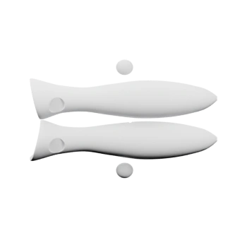 Стилизованный паук с геометрическими формами