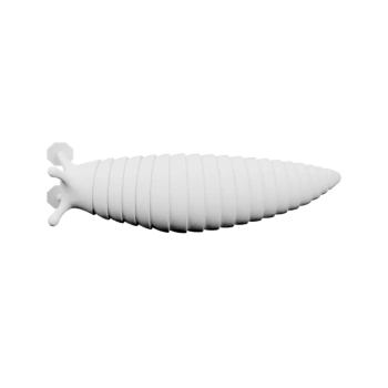 Версия гибкого слизня с бримами для устойчивой печати