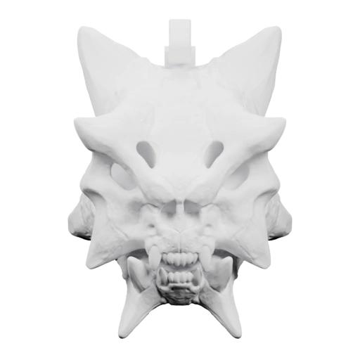 Подвеска с рогатым черепом